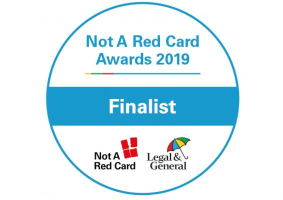 E.G.LEWIS GROUP SHORTLISTED FOR 2019 NOT A RED CARD AWARDS