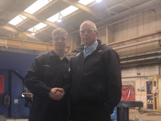 E.G. LEWIS GROUP WELCOME APPRENTICE FABRICATOR WELDER